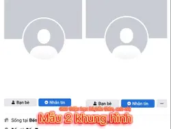 mẫu 2 ảnh khung hình