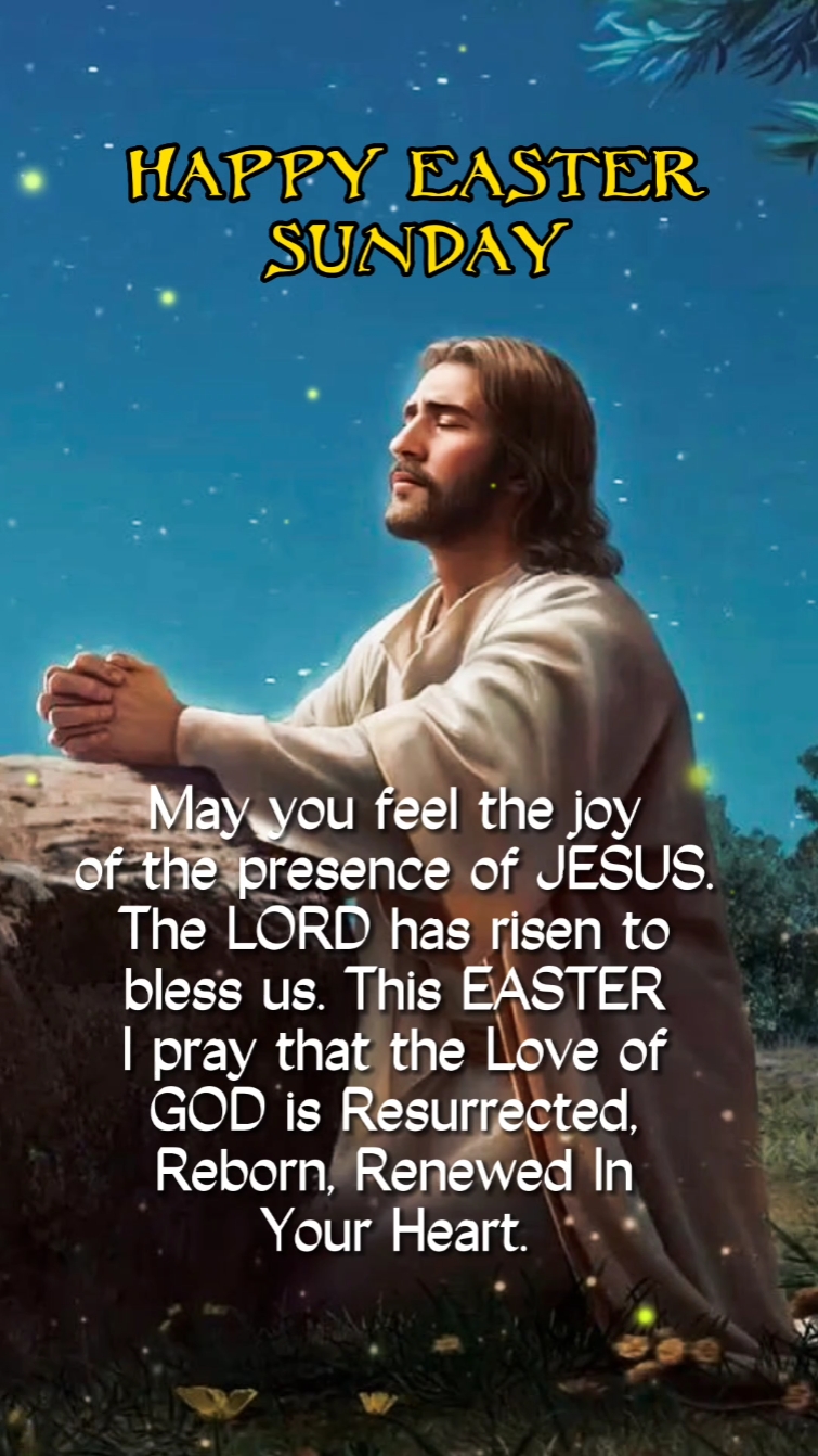 HAPPY EASTER SUNDAY 