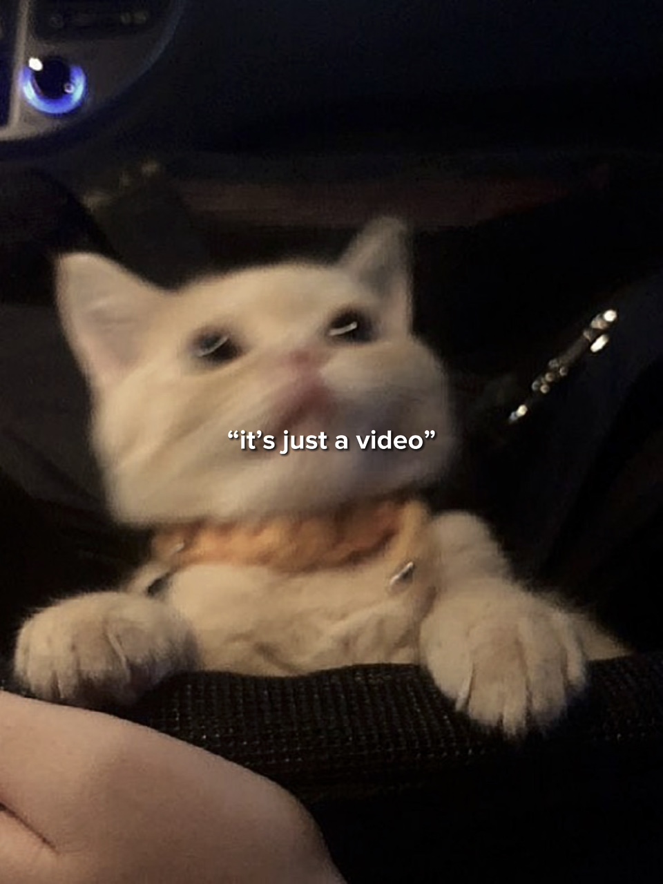 it’s just a video