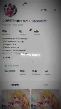 makasih dukungannya