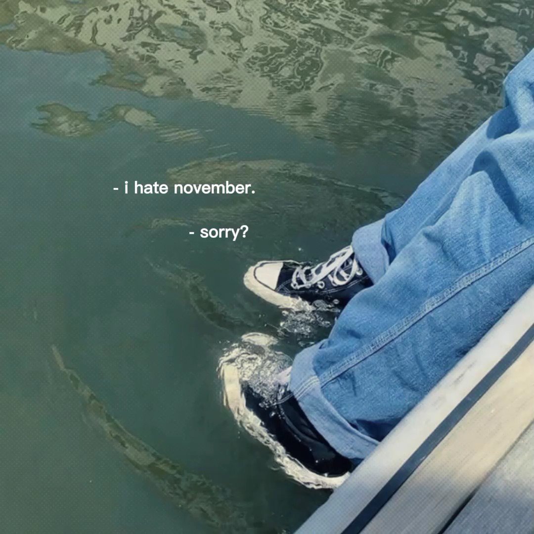 I HATE NOVEMBER 