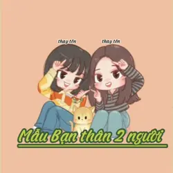 Mẫu bạn thân 2 người