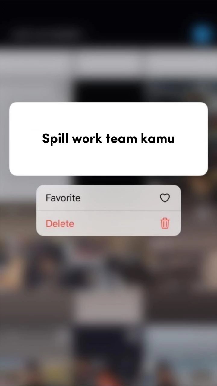 DERRAME TIM KERJA KAMU