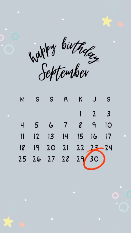 HBD 30 September2022