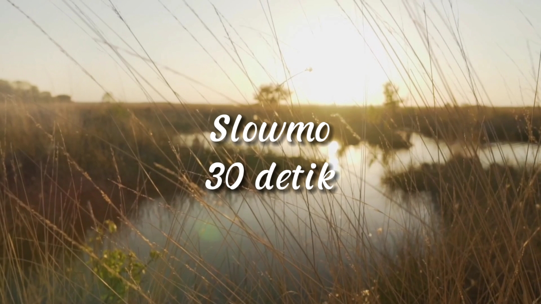 Câmera lenta 30 detik 