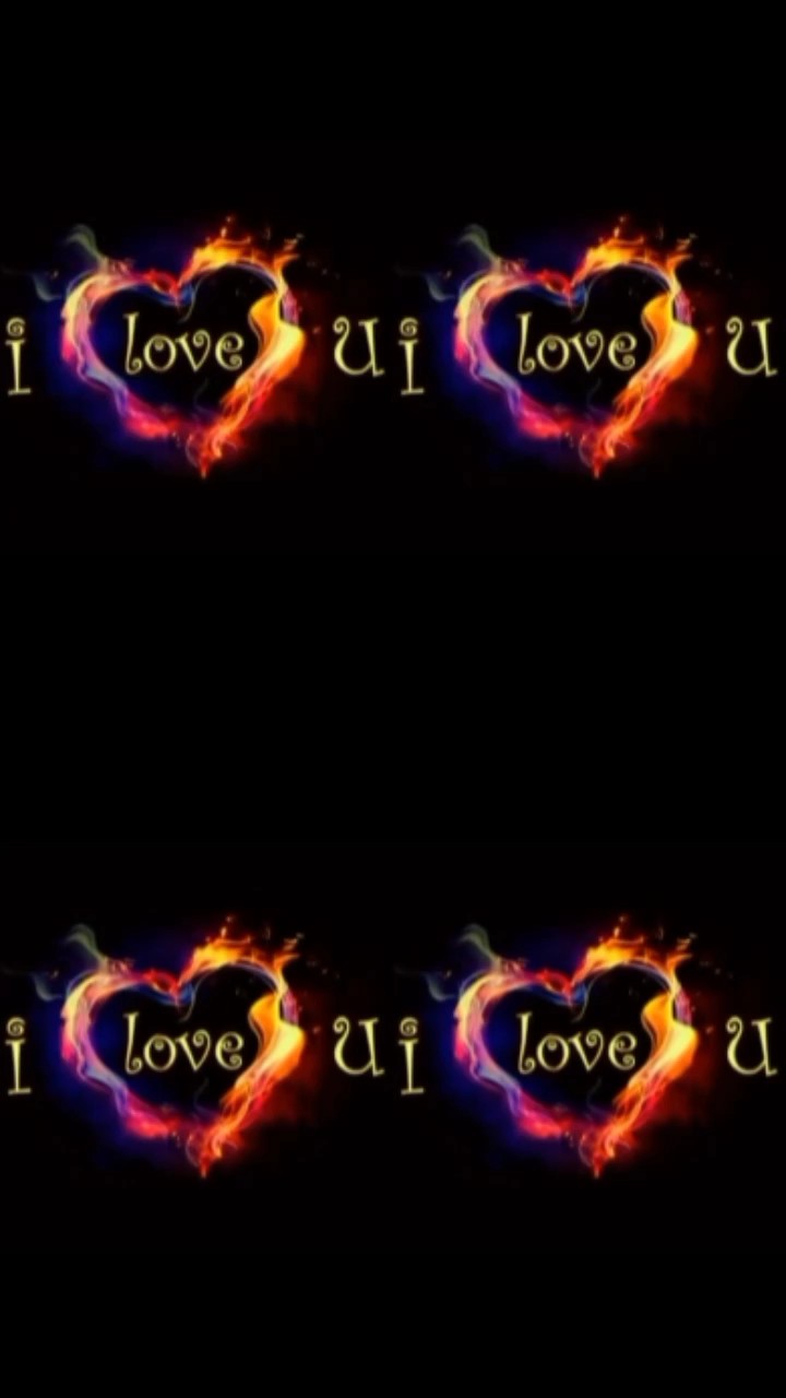 I love you 