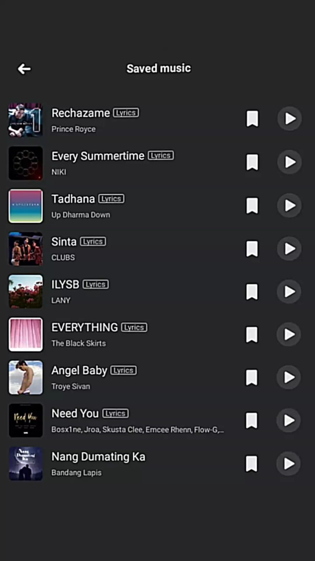 Nombre de Spotify 