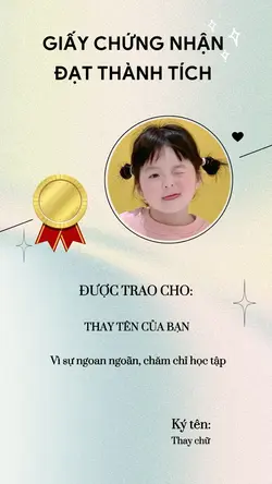 Giấy chứng nhận đạt 