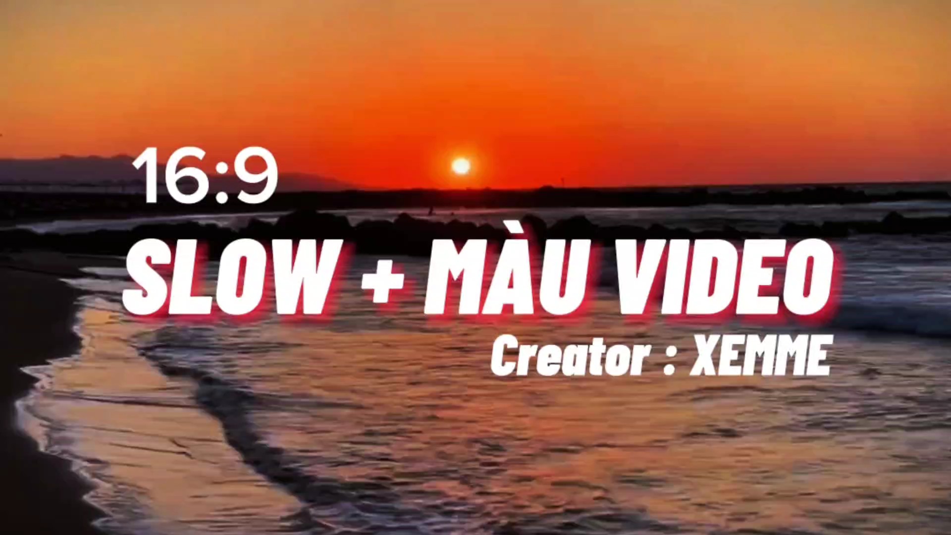 Slow + màu video
