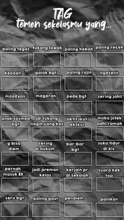 spill temen sekelas!