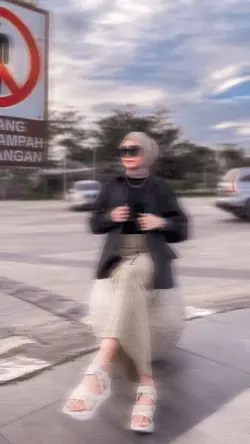 transisi + efek blur