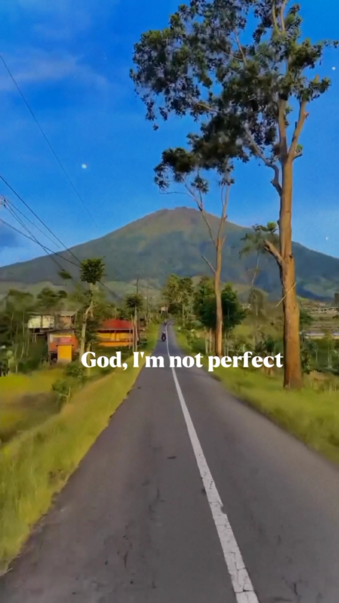Deus, eu não sou perfeito