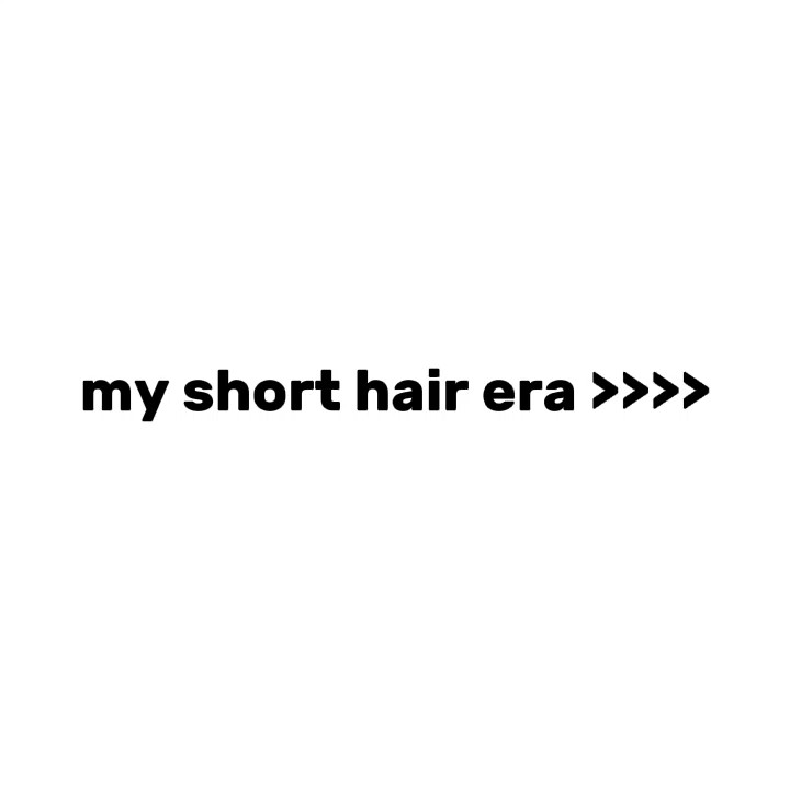 versi short hair 