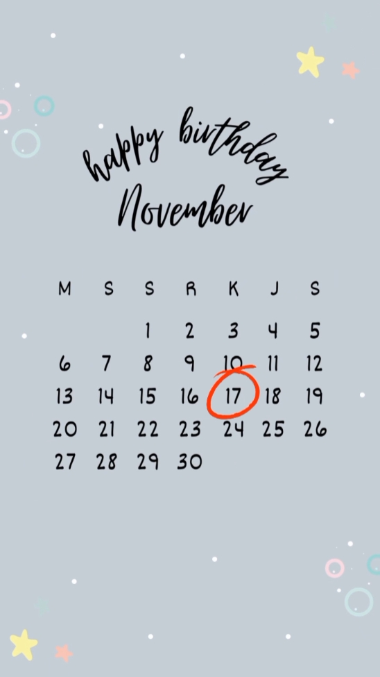 HBD 17 November 2022