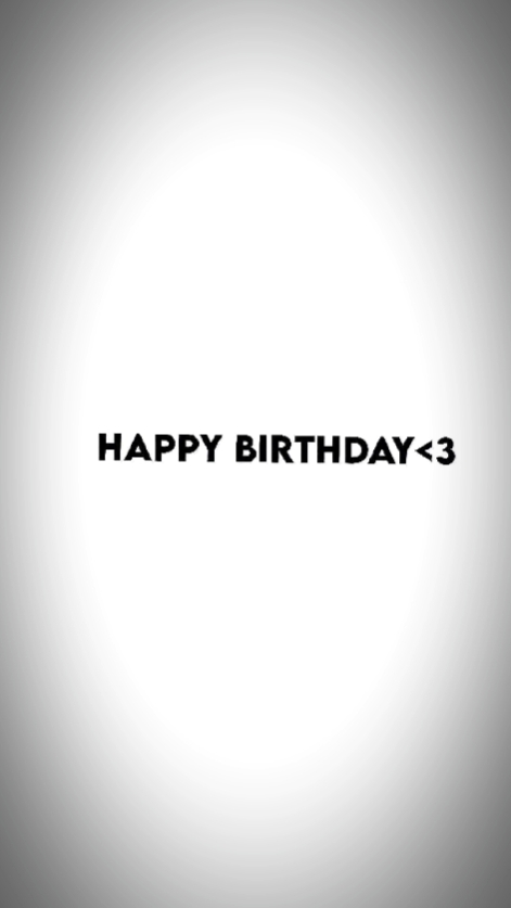 Happy Birthday