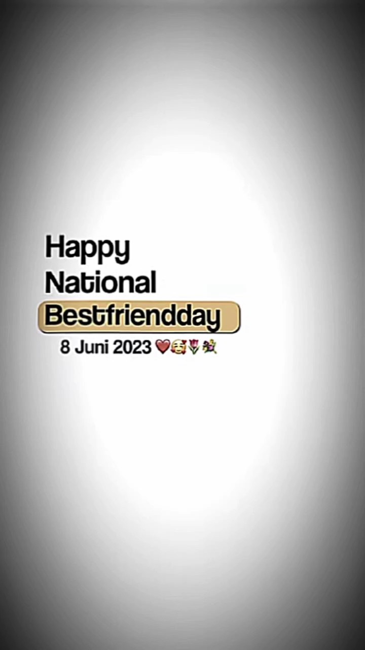 Feliz dia do melhor amigo
