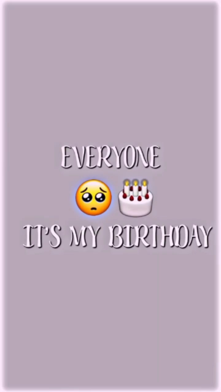 내 생일이야