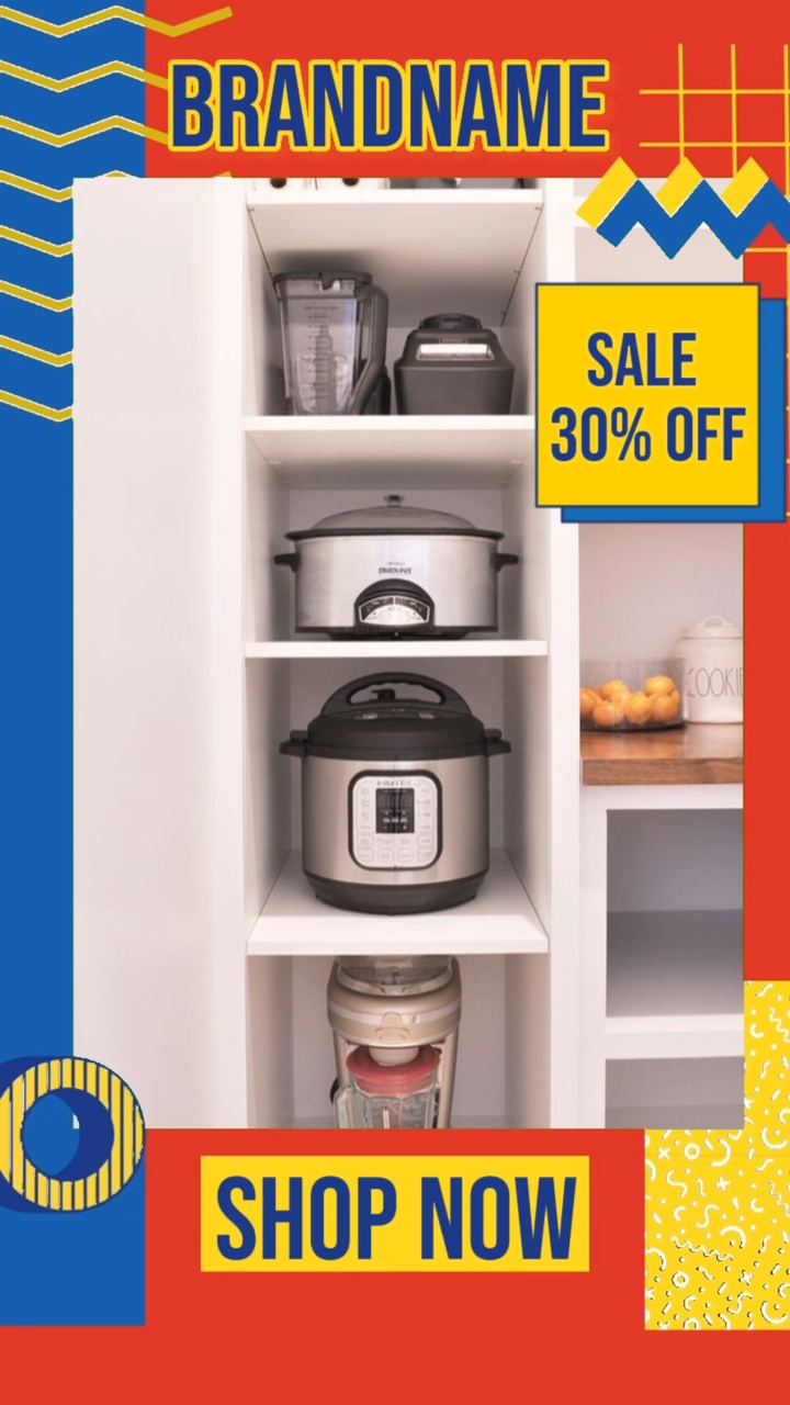 Promoción De Electrodomésticos De Alimentos