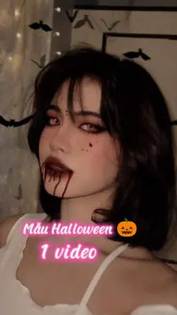 Mẫu Halloween ma mị
