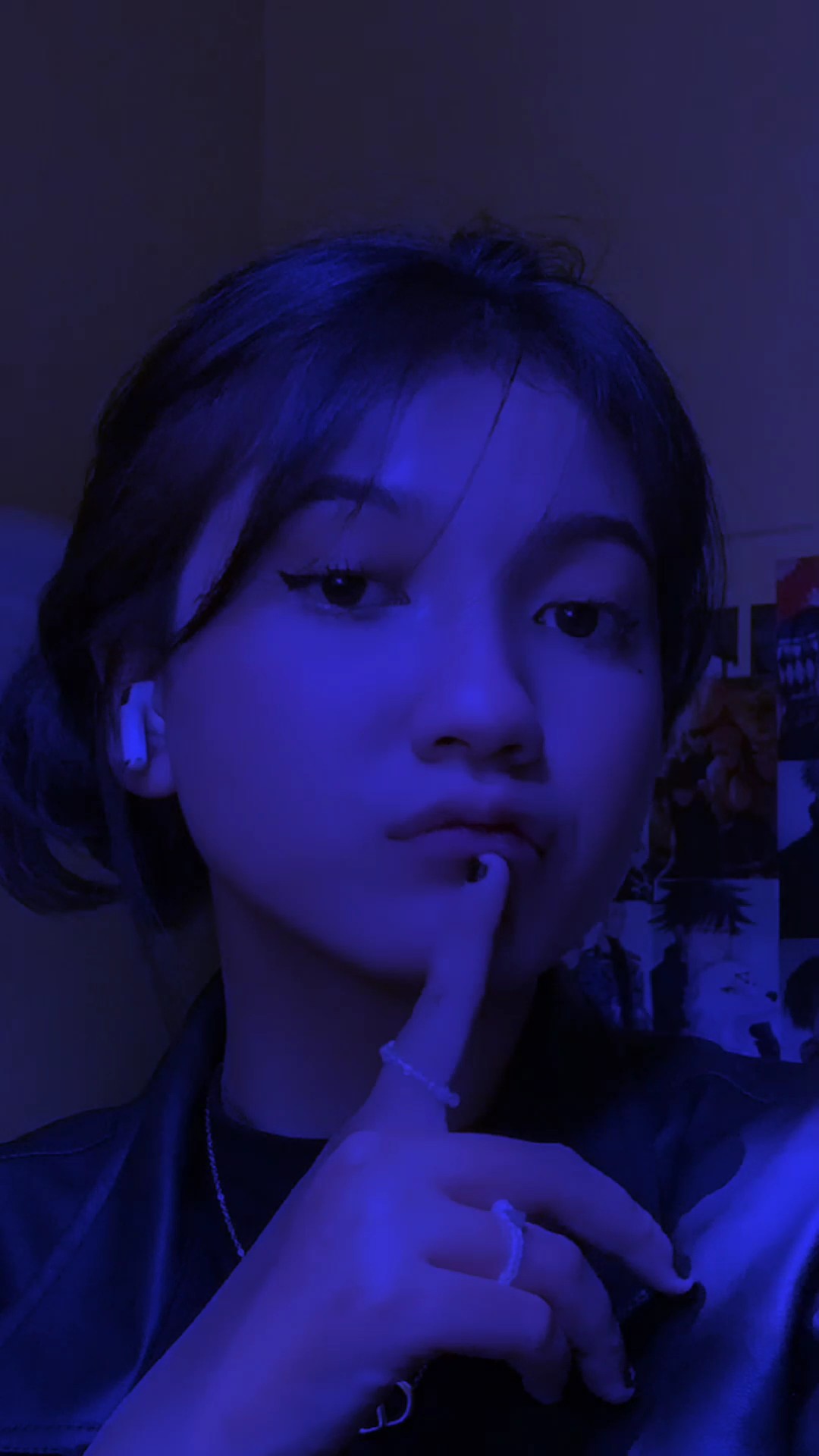 Blauer Filter