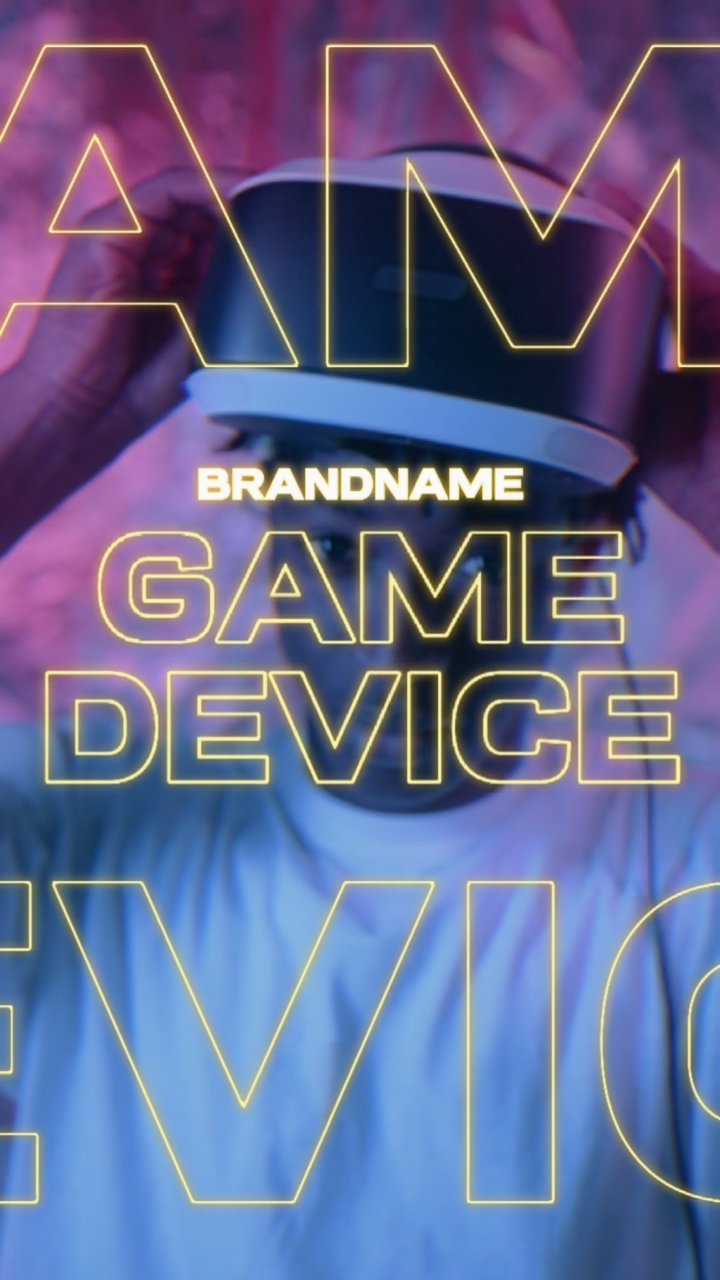 Dispositivo de juego VR Glitch Style