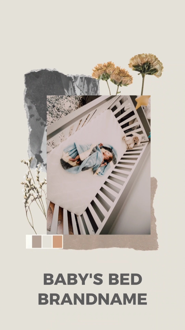 Lit bébé, style scrapbook, best-seller