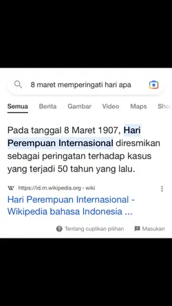 hari perempuan 
