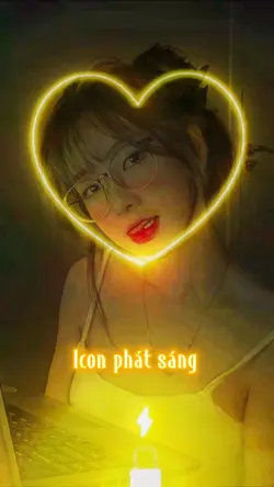 Icon phát sáng 