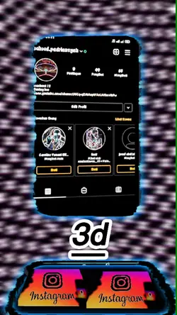 3d Instagram