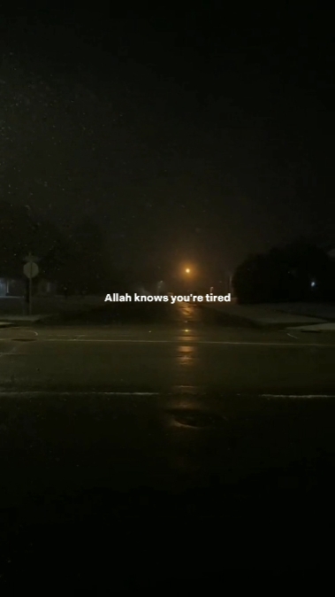 Allah Knows you