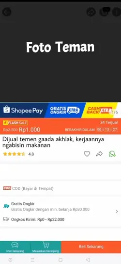 Shopee cod prank