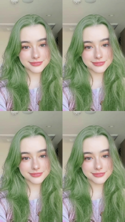 cheveux colorés 