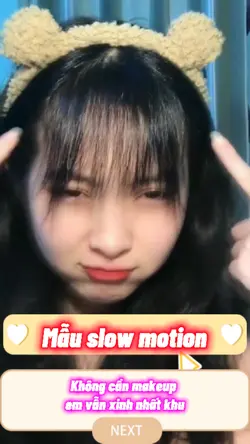 Mẫu Slow Motion 