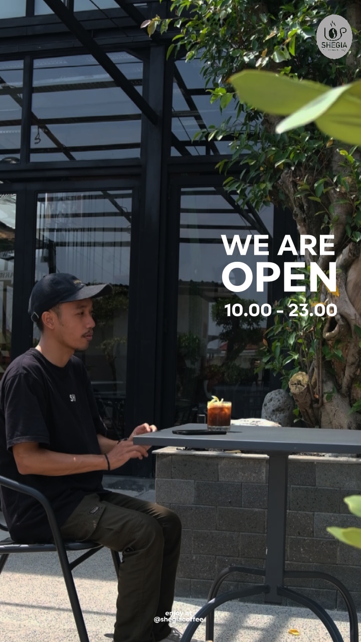 We are open