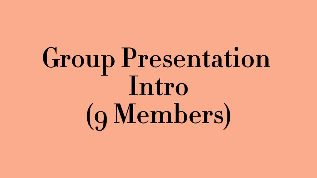 Rapport de groupe