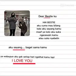 Dear bestie