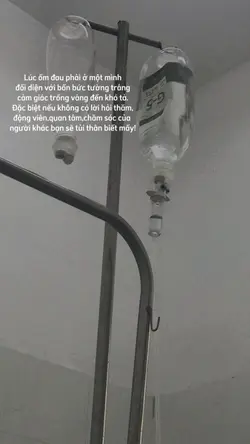 Nằm viện một mình