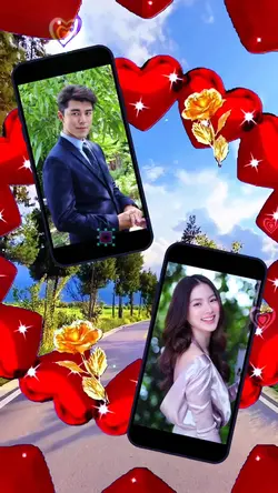 Mẫu hai ảnh cặp đôi