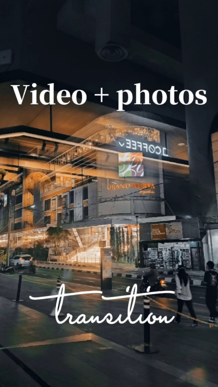 Transisi video + foto