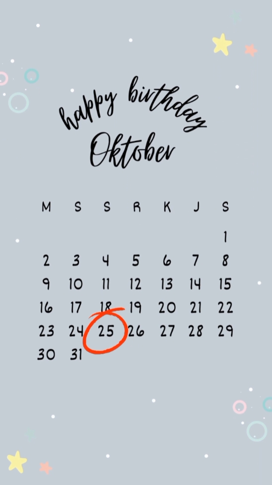 HBD 25 de octubre de 2022