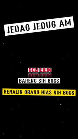 ORANG NIAS NIH BOSS