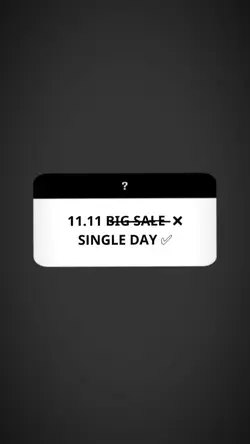 11.11 Single Day
