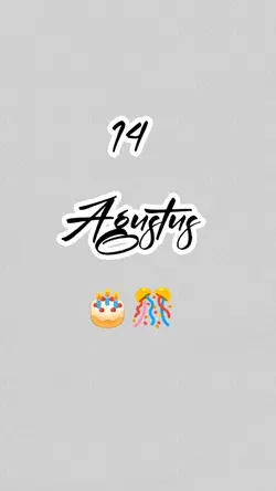 hbd 14 Agustus