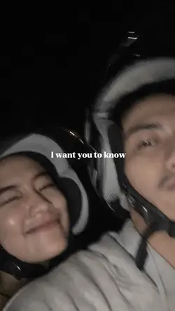 i want you to know 