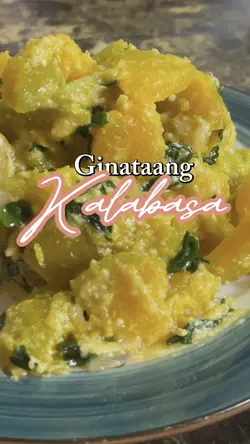 Ginataang kalabasa
