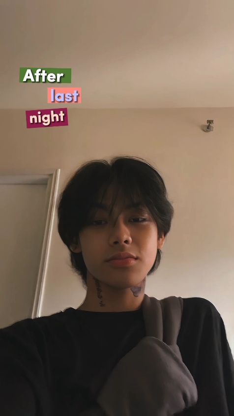 setelah tadi malam