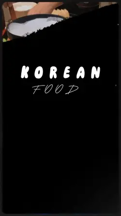 Korean food 