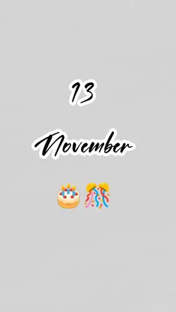 hbd 13 Nov WYATB