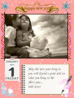 Happy New Year Card