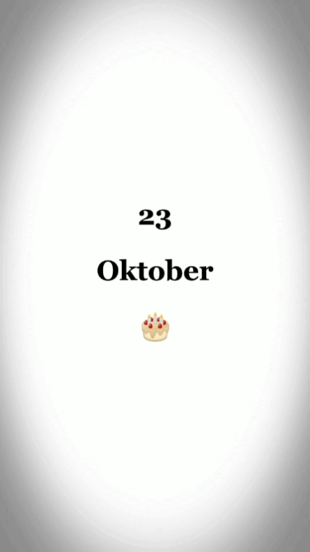 HBD 23 octobre